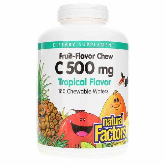 C-500 Mg Natural Fruit Chew, NF